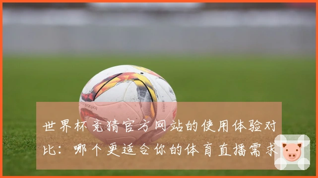 世界杯竞猜官方网站的使用体验对比：哪个更适合你的体育直播需求？