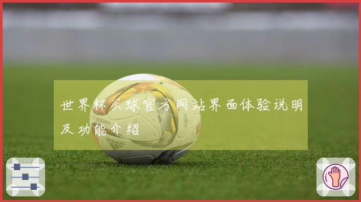 世界杯买球官方网站界面体验说明及功能介绍